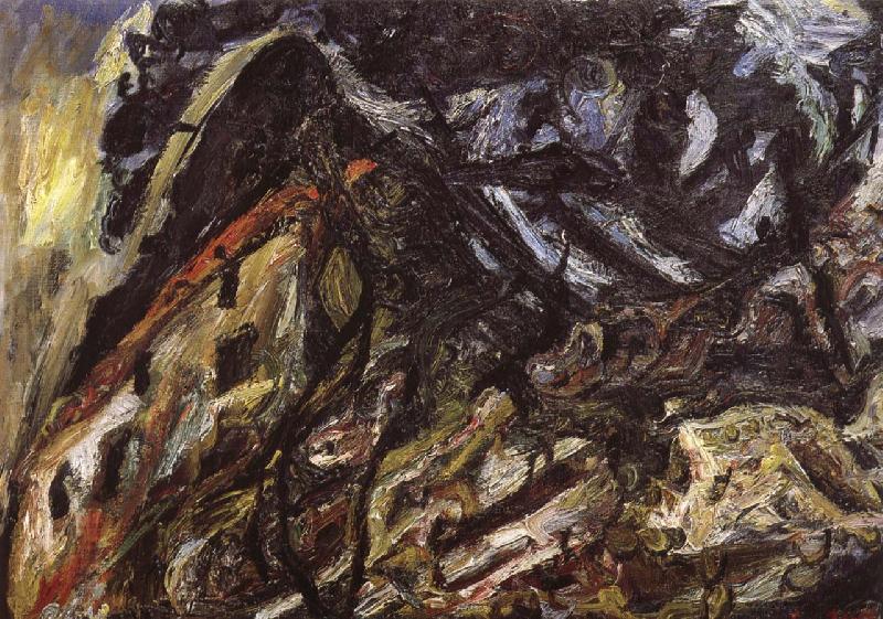Chaim Soutine Region in Ceret oil painting picture